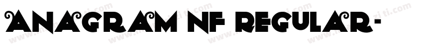 Anagram NF Regular字体转换